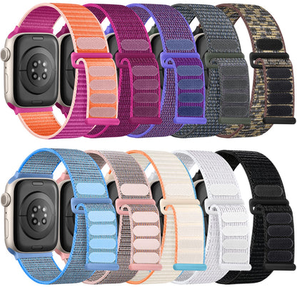 10 Pack Nylon Bands Compatible with Apple Watch