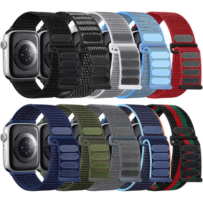 10 Pack Nylon Bands Compatible with Apple Watch
