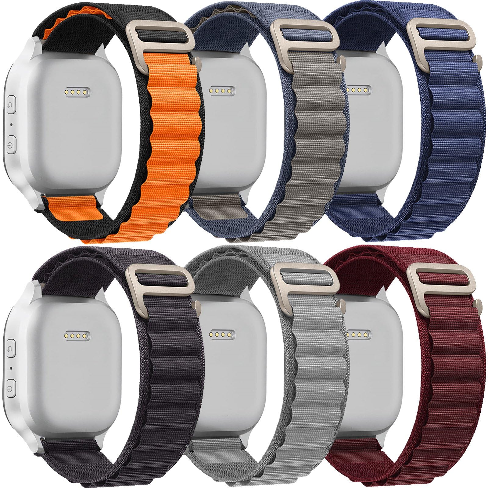 6 Pack Loop Bands Apple Watch