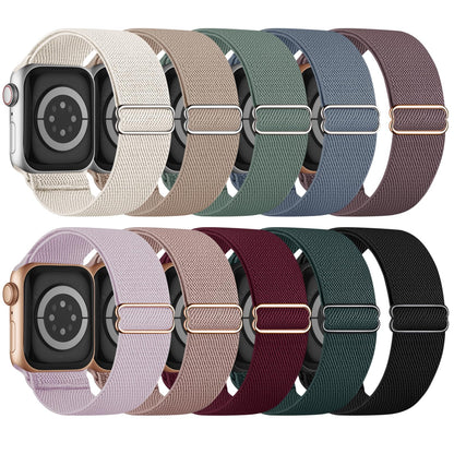 10 Pack Stretchy Bands Compatible With Apple Watch