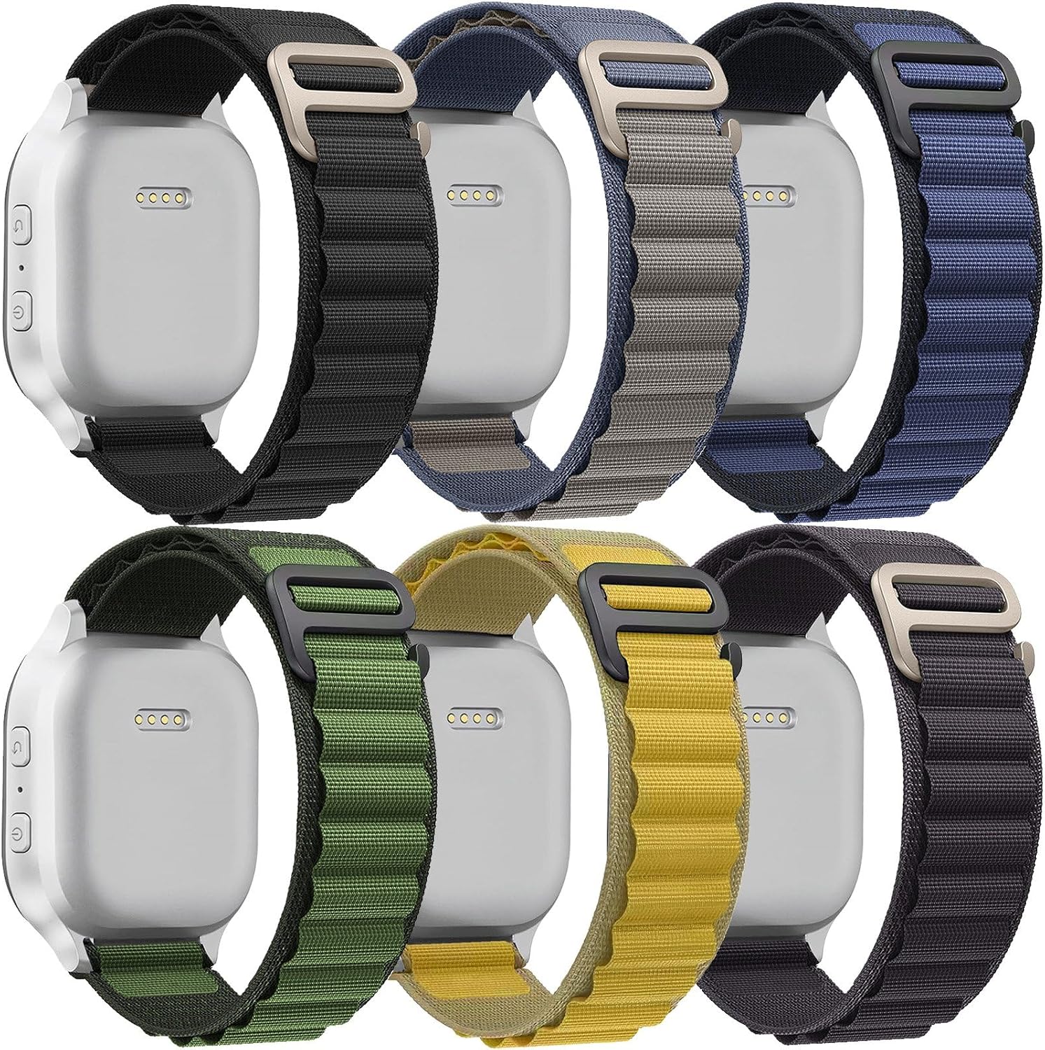6 Pack Loop Bands Apple Watch