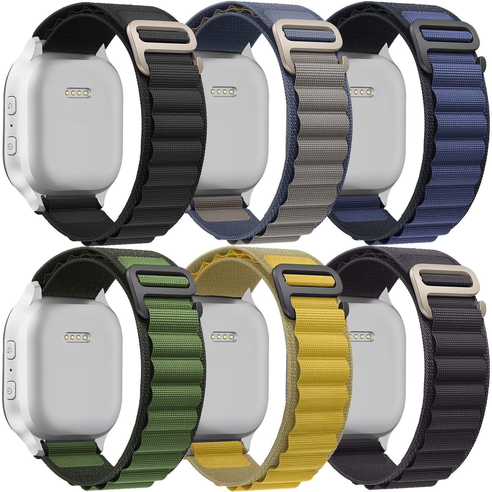 6 Pack Loop Bands Apple Watch