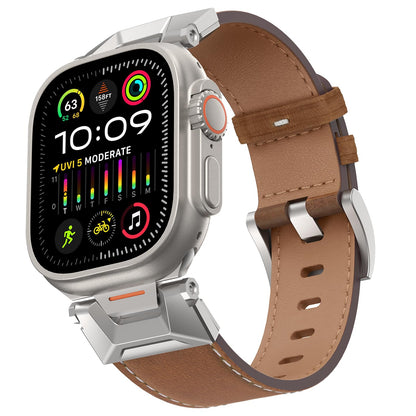 Genuine Leather Band Compatible with Apple Watch