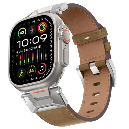 Genuine Leather Band Compatible with Apple Watch