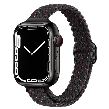 Knitted nylon watch strap suitable for Apple Watch Series 1-11,Ultra 1-3