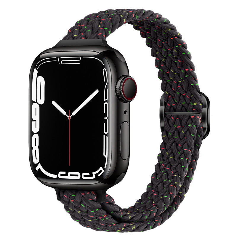 Knitted nylon watch strap suitable for Apple Watch Series 1-11,Ultra 1-3