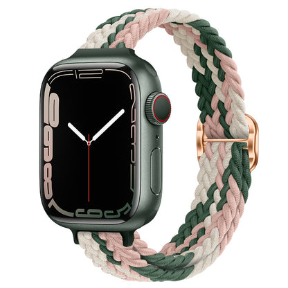 Knitted nylon watch strap suitable for Apple Watch Series 1-11,Ultra 1-3