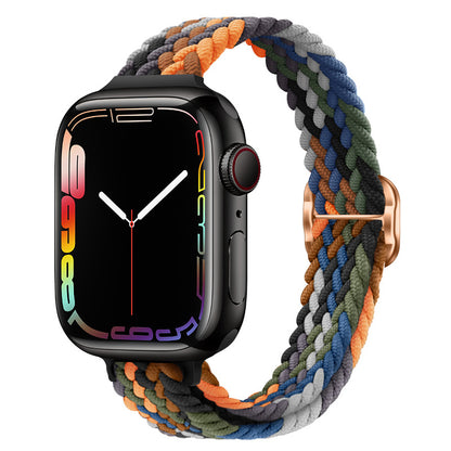 Knitted nylon watch strap suitable for Apple Watch Series 1-11,Ultra 1-3