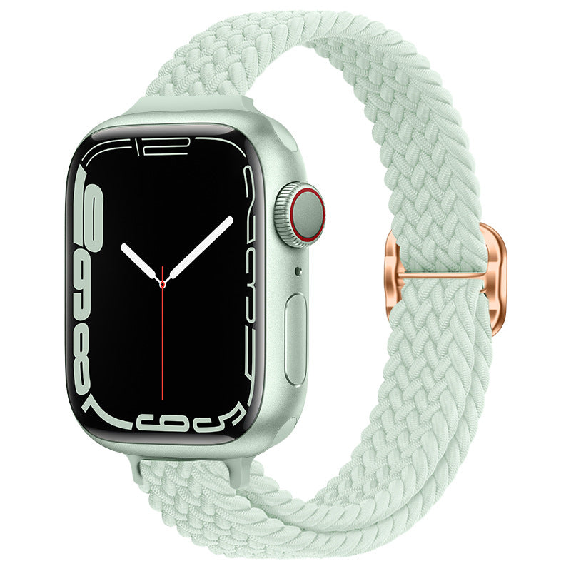 Knitted nylon watch strap suitable for Apple Watch Series 1-11,Ultra 1-3