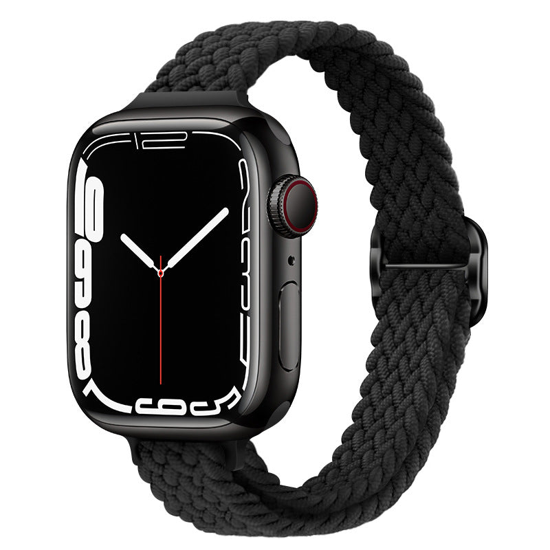 Knitted nylon watch strap suitable for Apple Watch Series 1-11,Ultra 1-3