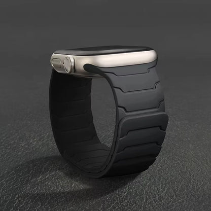 Silicone Magnetic Strap For Apple Watch Band