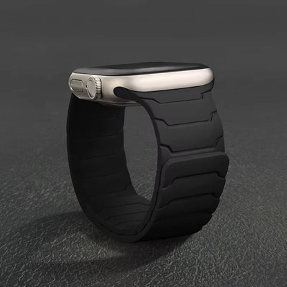 Silicone Magnetic Strap For Apple Watch Band