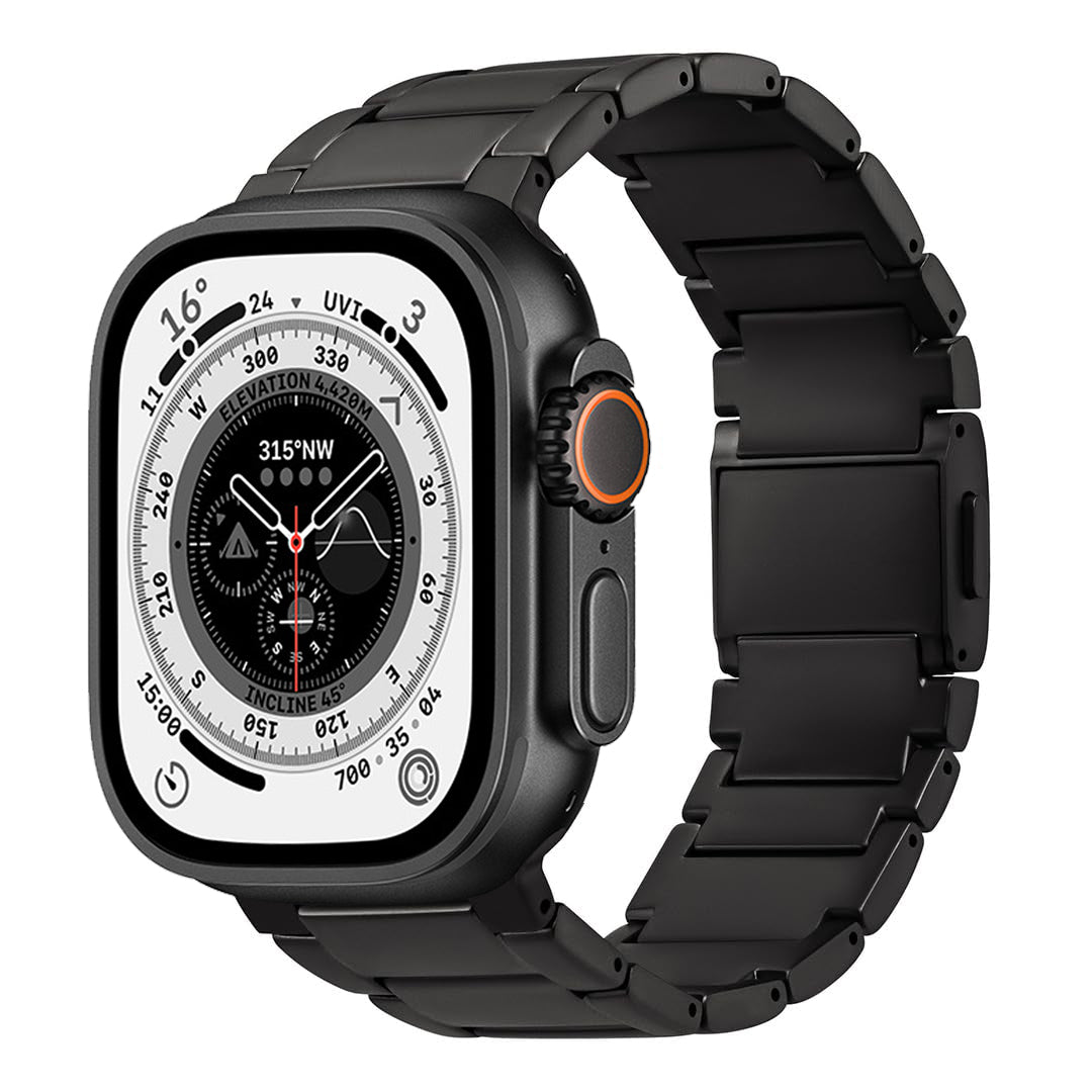 Luxury Magnetic Titanium Alloy Watch Strap For Apple Watch
