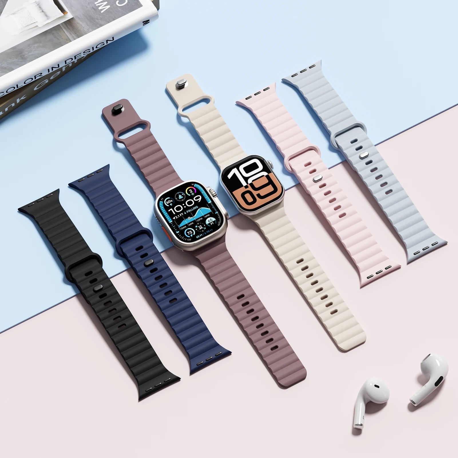 Sport Silicone Strap for Apple Watch