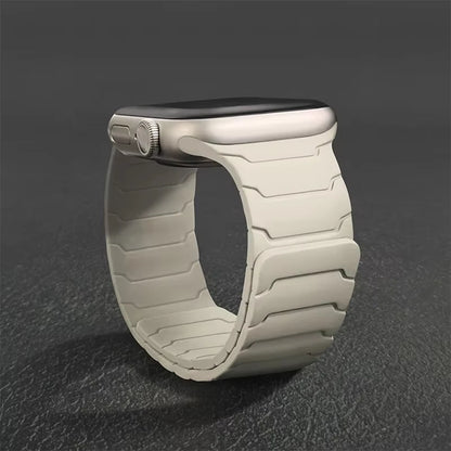 Silicone Magnetic Strap For Apple Watch Band