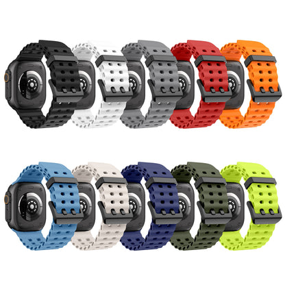 Marine Silicone Sport Strap Apple Watch
