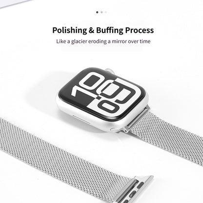AOADBand Milanese buckle Stainless Steel Strap For Apple Watch Series 1-11